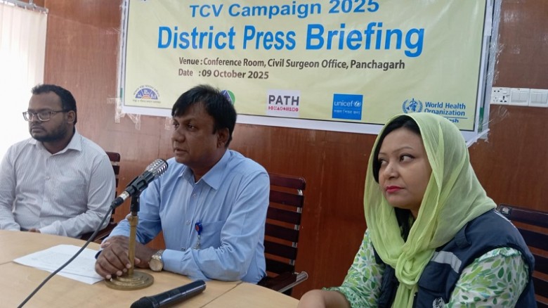 পঞ্চগড়ে তিন লাখ ৬২ হাজার শিশুকে টিকা দেওয়ার লক্ষ...