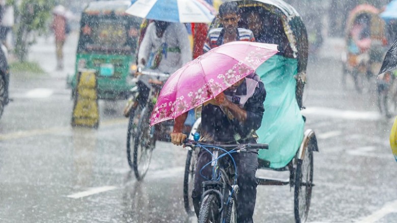 বাংলাদেশ আবহাওয়া অধিদফতর জানিয়েছে, দেশের সব বিভাগের দু-এক জায়গায় আজ রোববার (১২ অক্টোবর) অস্থায়ীভাবে দমকা হাওয়াসহ হালকা থেকে মাঝারি ধরনের বৃষ্টি বা বজ্রসহ বৃষ্টি হতে পারে।