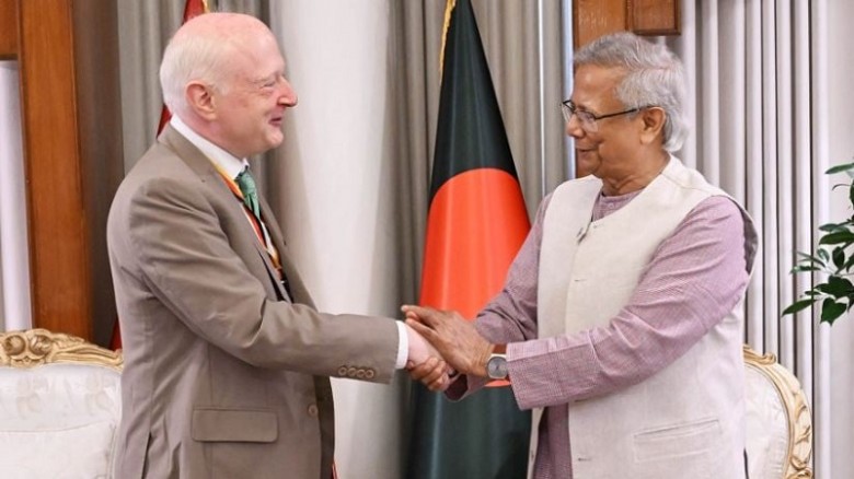 প্রধান উপদেষ্টার সঙ্গে জার্মানির নবনিযুক্ত রাষ্ট্রদূতের সাক্ষাৎ