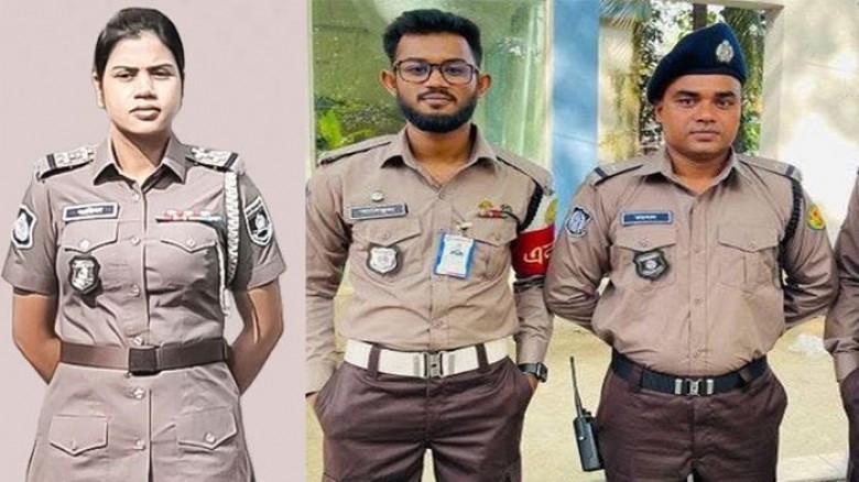 নতুন পোশাকে মাঠে পুলিশ...