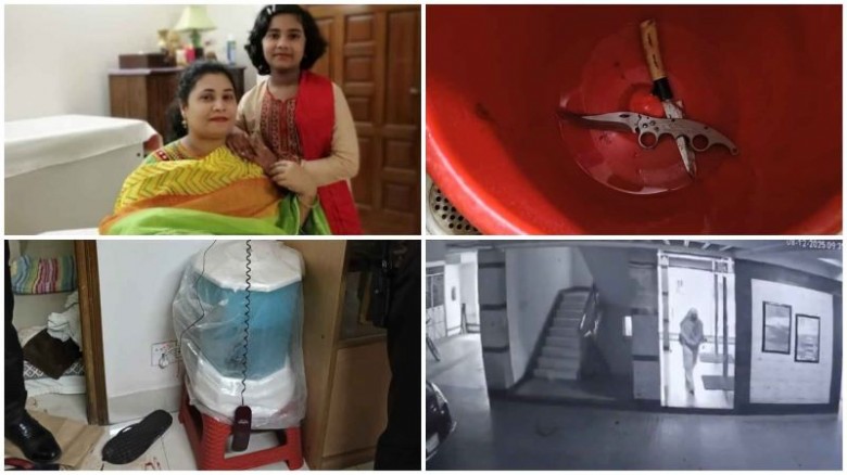 বাসার চাবি হারানোর পরদিন ফ্ল্যাটে ঢুকে মা-মেয়েকে হ...