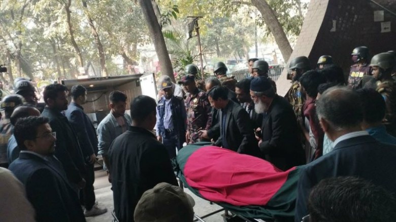 সোহরাওয়ার্দীতে হাদির মরদেহের চলছে ময়নাতদন্ত...