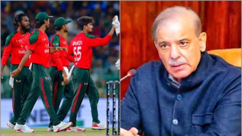 বাংলাদেশের পাশে দাঁড়াতেই ভারত ম্যাচ বর্জন: পাকিস্তানের প্রধানমন্ত্রী